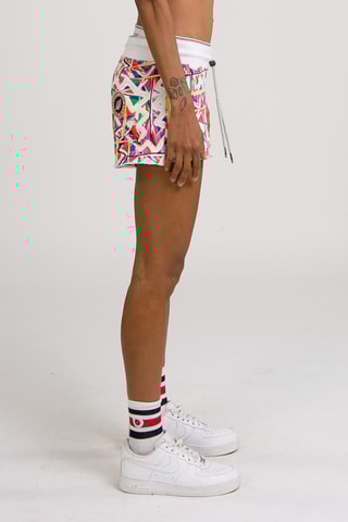 Shorty Print Multicolore