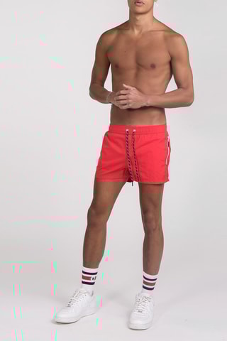 Short de bain Sunny Rouge
