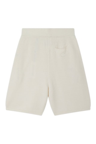 Bermuda en laine Moss - Ecru