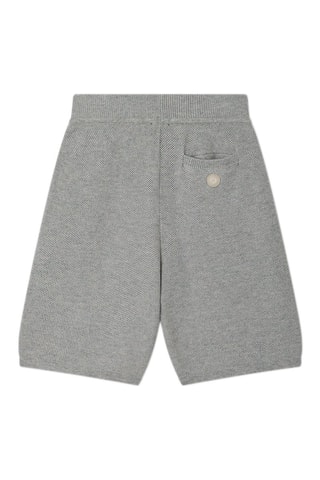 Bermuda en laine Moss - Gris chiné