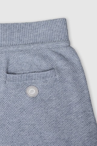 Bermuda en laine Moss - Gris chiné