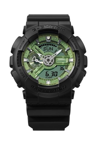 Relógio de quartzo em resina Classic - Preto