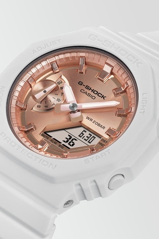 Relógio de quartzo em resina Small Classic - Branco
