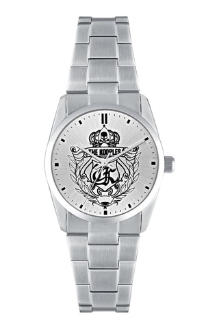 Stalen Quartz Horloge - Zilverkleurig