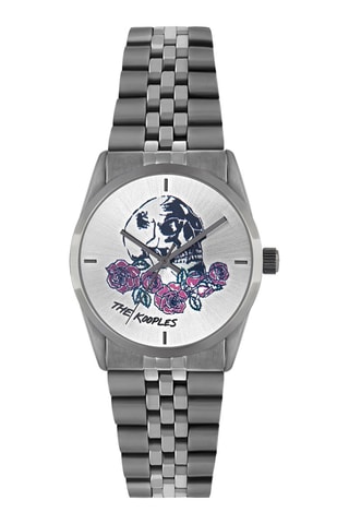 Stalen Quartz Horloge - Zilverkleurig