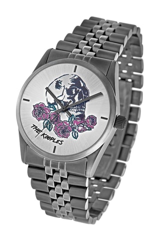 Stalen Quartz Horloge - Zilverkleurig