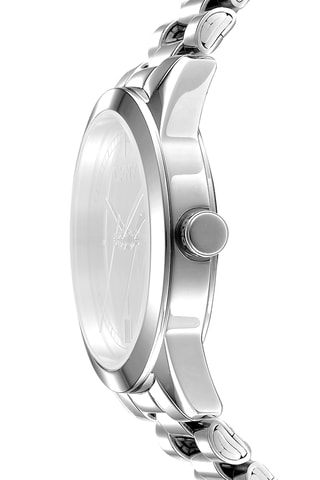Stalen Quartz Horloge Everyday - Datumweergave - Zilverkleurig