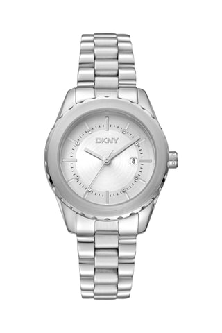 Stalen Quartz Horloge Everyday - Datumweergave - Zilverkleurig