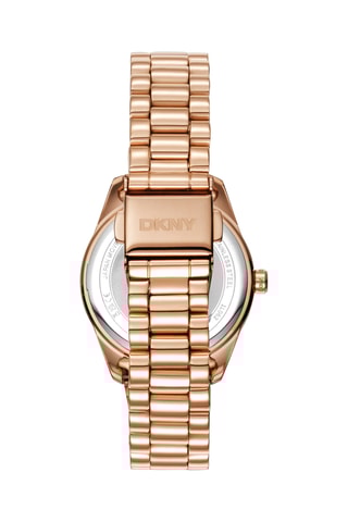 Stalen Quartz Horloge Everyday - Datumweergave - Roségoudkleurig en Zilverkleurig
