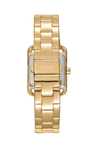Relógio de quartzo em aço Iconic - Dourado e branco