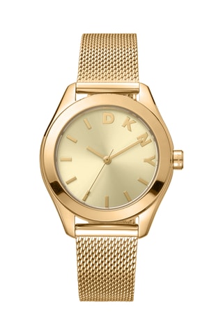 Relógio de quartzo em aço Everyday - Dourado