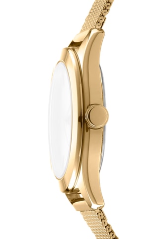 Relógio de quartzo em aço Everyday - Dourado