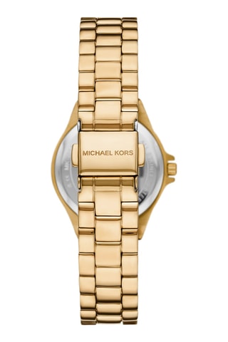 Relógio de quartzo em aço - Dourado