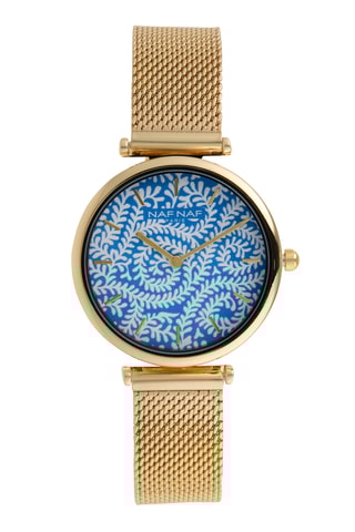 Legering Quartz Horloge - Goudkleurig en Wit