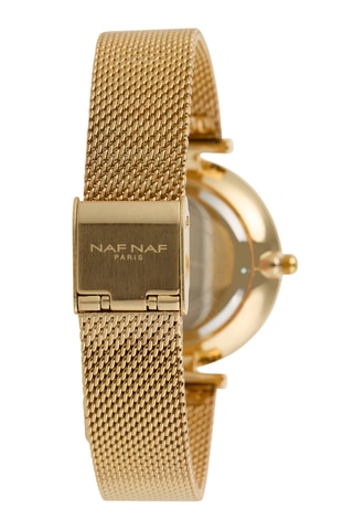 Legering Quartz Horloge - Goudkleurig en Wit