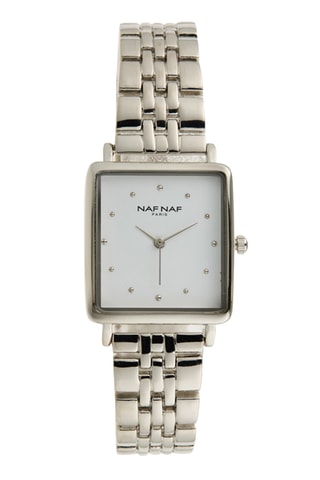 Legering Quartz Horloge - Zilverkleurig en Wit