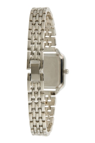 Legering Quartz Horloge - Zilverkleurig en Bordeauxrood