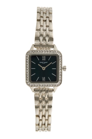 Legering Quartz Horloge - Zilverkleurig en Zwart