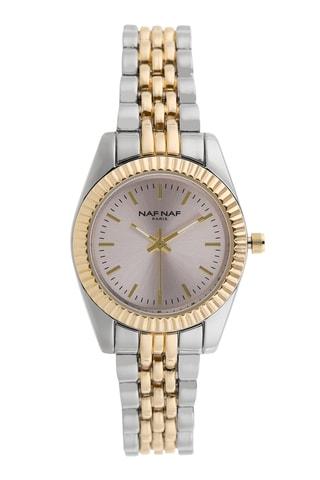 Legering Quartz Horloge - Zilverkleurig en Goudkleurig