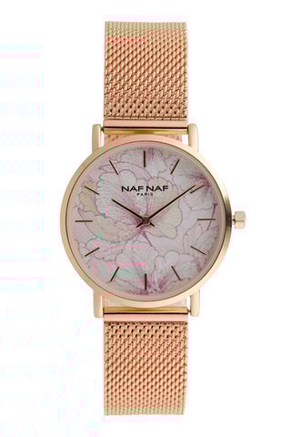 Legering Quartz Horloge - Roségoudkleurig en Wit