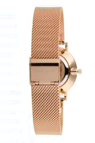 Legering Quartz Horloge - Roségoudkleurig en Wit