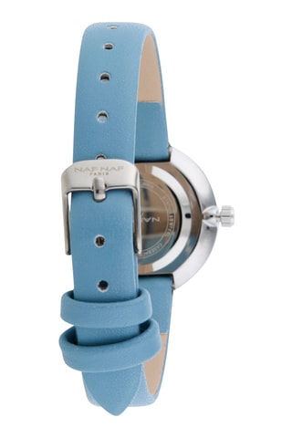 Polyurethaan Quartz Horloge - Grijs en Zilverkleurig