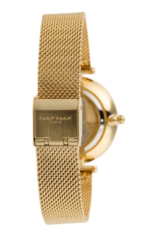 Legering Quartz Horloge - Goudkleurig en Wit
