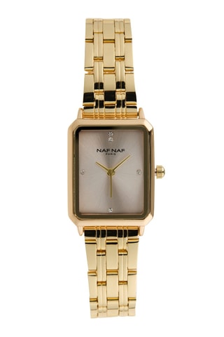 Legering Quartz Horloge - Goudkleurig en Beige