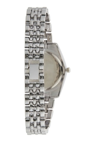 Legering Quartz Horloge - Zilverkleurig en Donkergroen