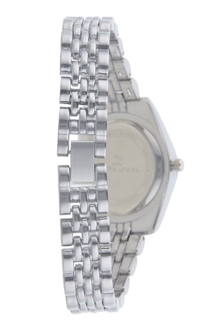 Legering Quartz Horloge - Zilverkleurig en Marineblauw