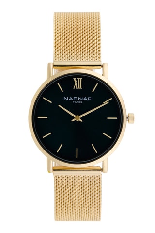 Legering Quartz Horloge - Goudkleurig en Donkergroen