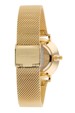 Legering Quartz Horloge - Goudkleurig en Donkergroen