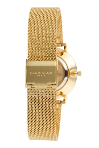 Legering Quartz Horloge - Goudkleurig en Wit