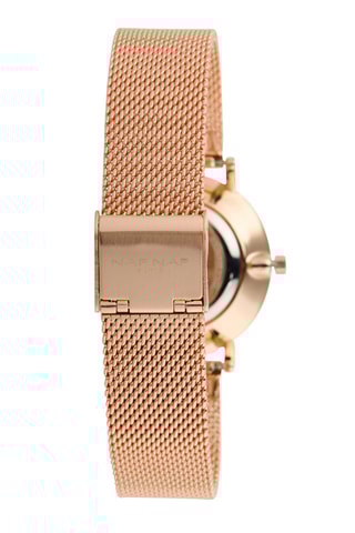 Relógio de quartzo em liga - Dourado-rosa e branco