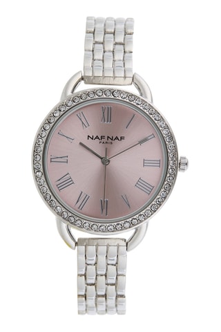 Legering Quartz Horloge - Zilverkleurig en Wit