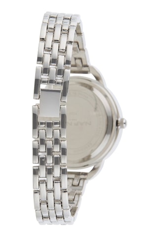 Legering Quartz Horloge - Zilverkleurig en Wit