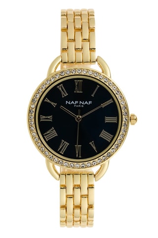 Legering Quartz Horloge - Goudkleurig en Blauw