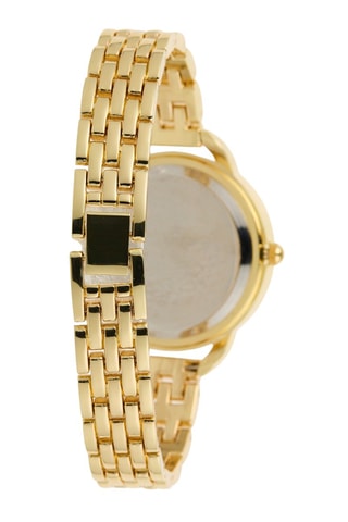 Legering Quartz Horloge - Goudkleurig en Blauw