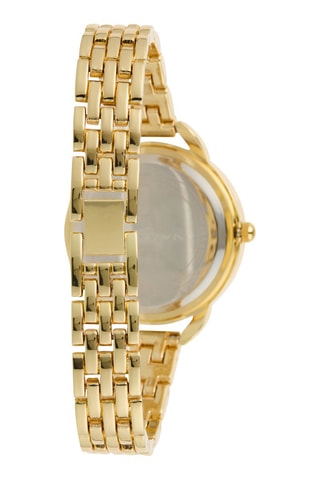 Legering Quartz Horloge - Goudkleurig en Blauw