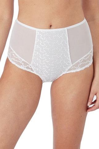Shorty taille haute Ana - Blanc - Fantasie