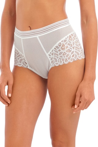 Shorty taille haute Raffine - Blanc - Wacoal