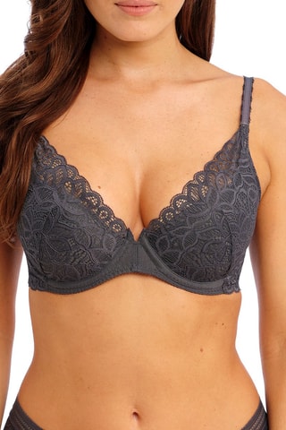 Soutien-gorge push-up Raffine - Gris foncé - Wacoal