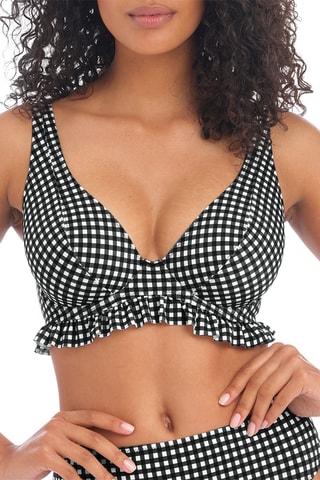 Haut de maillot Check In - Noir - Freya Swim