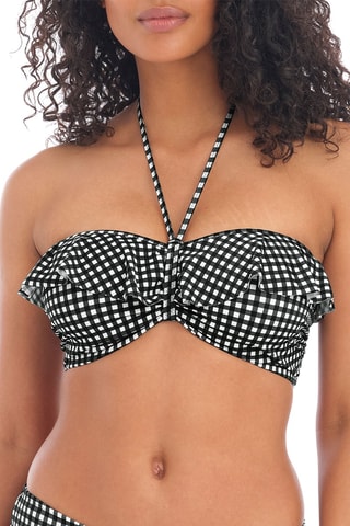 Haut de maillot Check In - Noir - Freya Swim