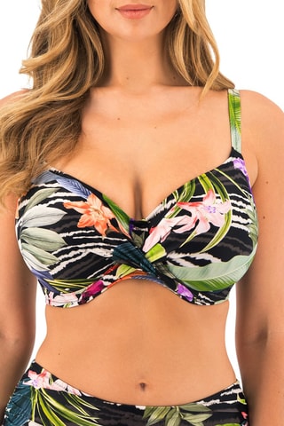 Haut de maillot Maldives - Vert et noir - Fantasie Swim