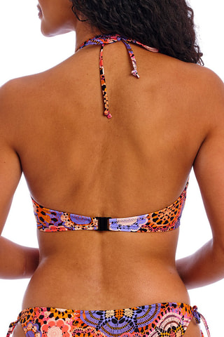 Haut de maillot Santiago - Violet et orange - Freya Swim