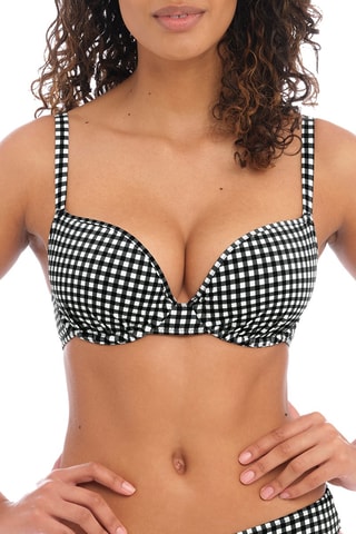 Haut de maillot coques Check In - Noir - Freya Swim