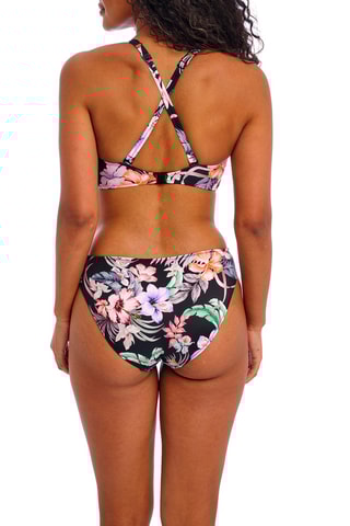 Bas de maillot Kamala Bay - Bleu nuit et orange - Freya Swim