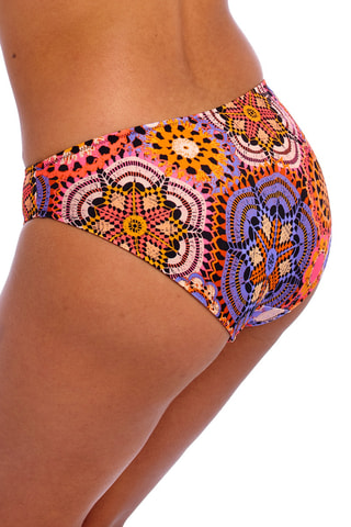 Bas de maillot Santiago Nights - Bleu nuit et rose - Freya Swim