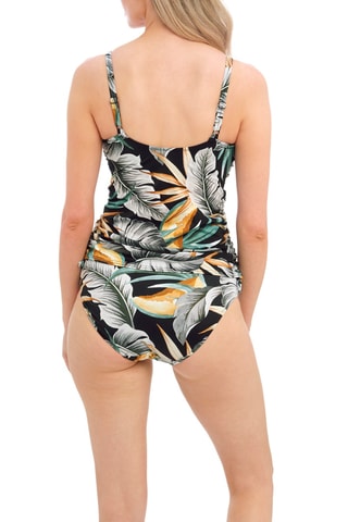 Bas de maillot Bamboo Grove - Noir et vert - Fantasie Swim